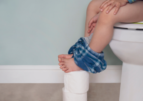 Toddler blue pants